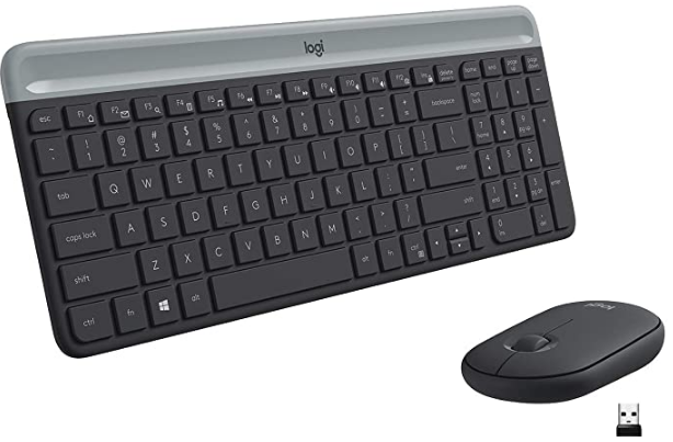 Logitech teclado slim inalámbrico MK470